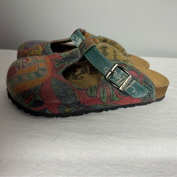 Calceo‎ Peace and Love Clogs Size 38 (US 7.5) - Picture 4 of 10